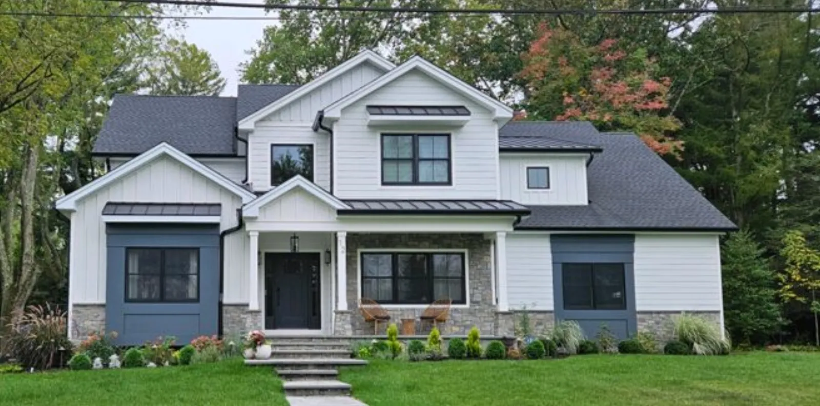 Standing seam metal roof installation on a Princeton, NJ home